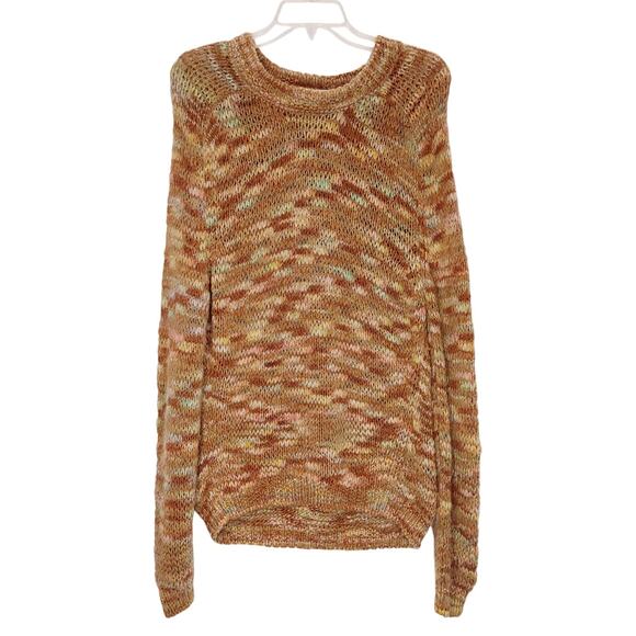 Vanessa Bruno Pullover Wool Blend Raglan Crewneck Sweater Multicolor Womens S - Picture 3 of 8